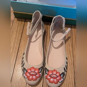 Kate Spade Warren Leather Ballet Flat - Nude Color 8.5M